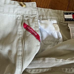 Tommy Hilfiger Double Pleated Khaki Chinos